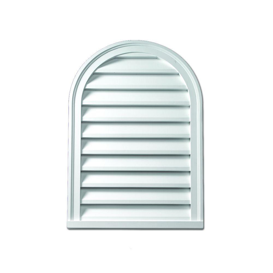 Cathedral Louver CLV18x30 White